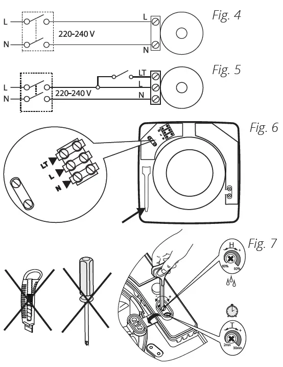 FLEXIT 400065 Silent Eco Standard Bathroom Fan-5