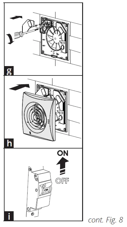 FLEXIT 400065 Silent Eco Standard Bathroom Fan-7