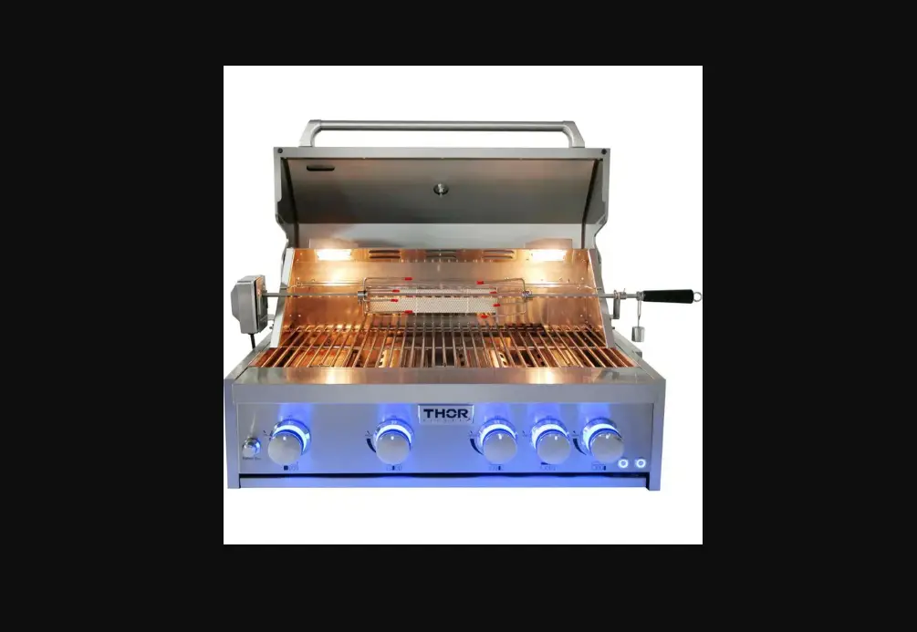 Thor Kitchen Mk04ss304 32-inch Built-in Liquid Propane Grill With Infrared Burner User Manual