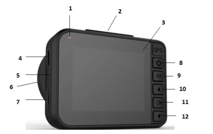 Shenzhen-Zhijun-chnology-ZD46-4k-Full-HD-Lens-Dash-Camera-FIG 1