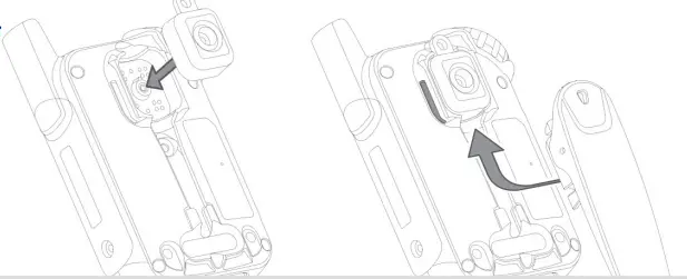 tait TWX500 Axiom Wearable - clip
