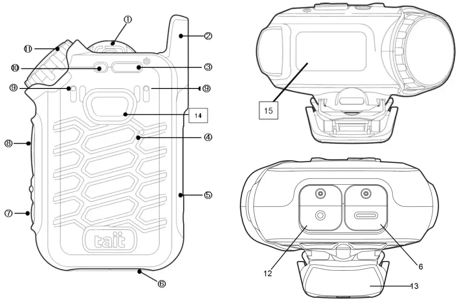 tait TWX500 Axiom Wearable - overview