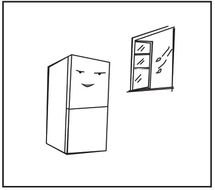 Midea MDRB470MG Refrigerator Bottom Freezer - Placement 3