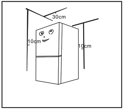 Midea MDRB470MG Refrigerator Bottom Freezer - Placement 4
