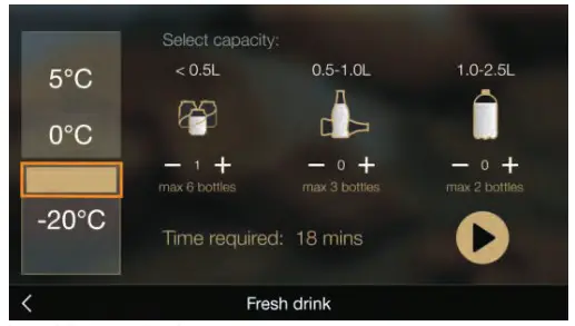 Midea MDRB470MG Refrigerator Bottom Freezer - Refrigerator control 3