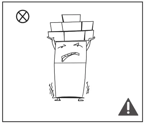 Midea MDRB470MG Refrigerator Bottom Freezer - Warnings for using 4