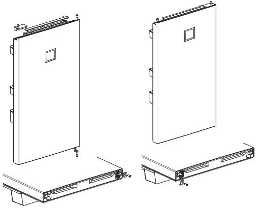 Midea MDRB470MG Refrigerator - Leveling feet 5