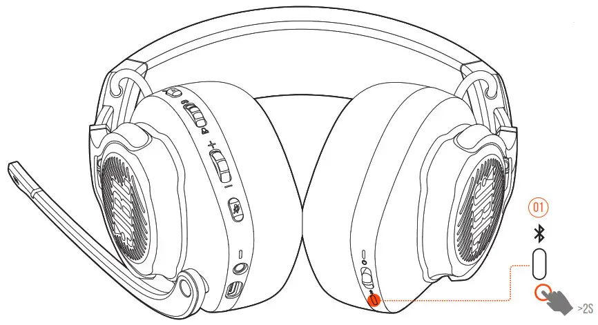 JBL Quantum 800 Over-Ear - Bluetooth 1