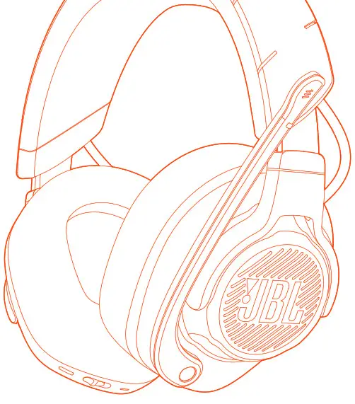 JBL Quantum 800 Over-Ear - Gaming Headset