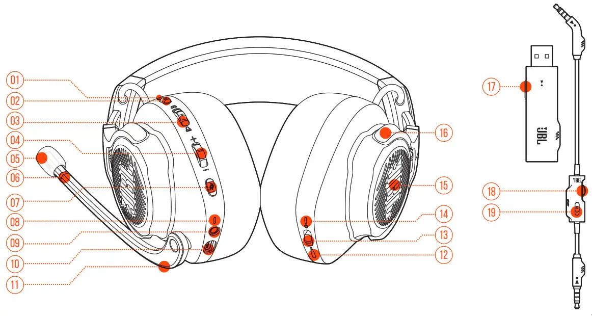 JBL Quantum 800 Over-Ear - OVERVIEW