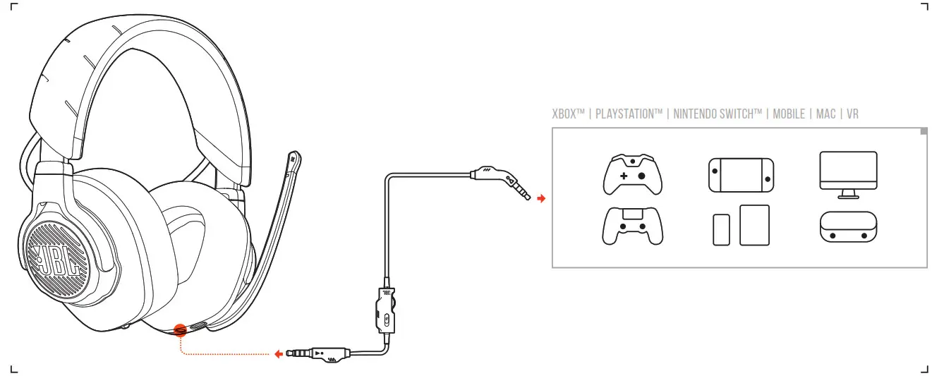 JBL Quantum 800 Over-Ear - SETUP 1