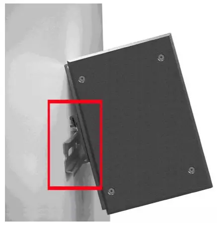 antaira LNX 1802G Series Mini GBIC Combo Industrial Ethernet Switch - DIN Rail Mounting 2