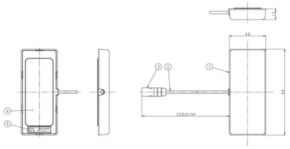 JRC Mobility JRN 430K IT Controlle - Outline