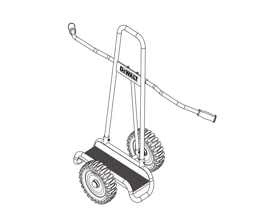 Dewalt Dxwt-ps202 Panel And Drywall Cart Instruction Manual
