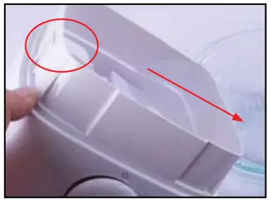 AIR INNOVATIONS HUMID61 Clean Mist Top Fill Ultrasonic Humidifier - Clean the Tank