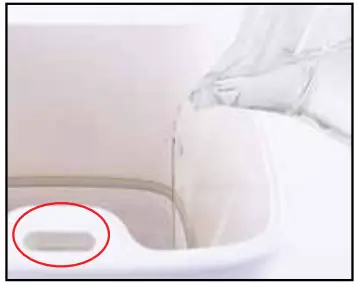 AIR INNOVATIONS HUMID61 Clean Mist Top Fill Ultrasonic Humidifier - Tank