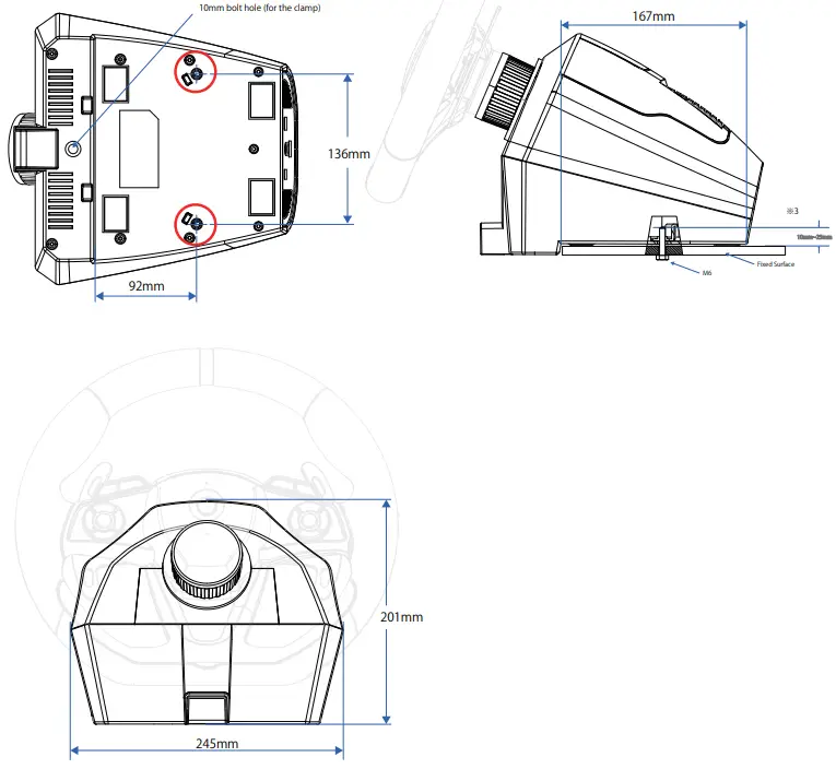 HORI PS4-052 Racing wheel APEX for PlayStation 6