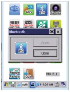How to connect with the Bluetooth printer
