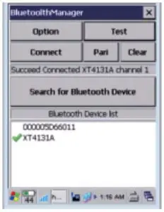How to connect with the Bluetooth printer