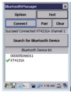 How to connect with the Bluetooth printer