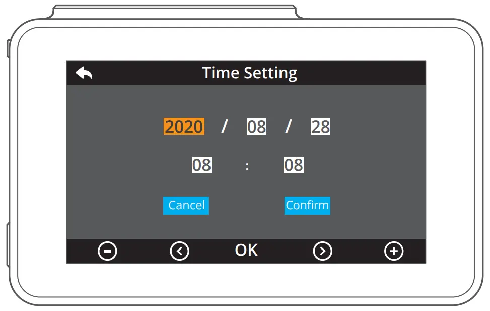 KINGSLIM D4 4K Dual Dash Cam - Device 7