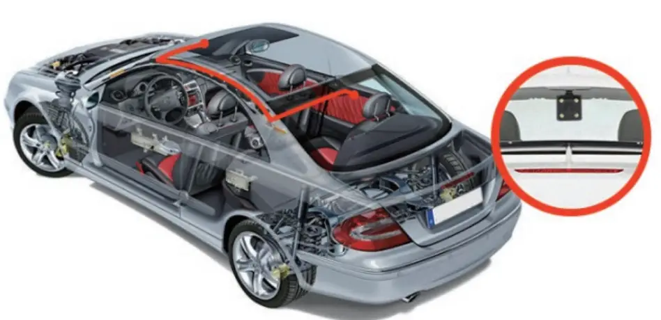 KINGSLIM D4 4K Dual Dash Cam - fig 1