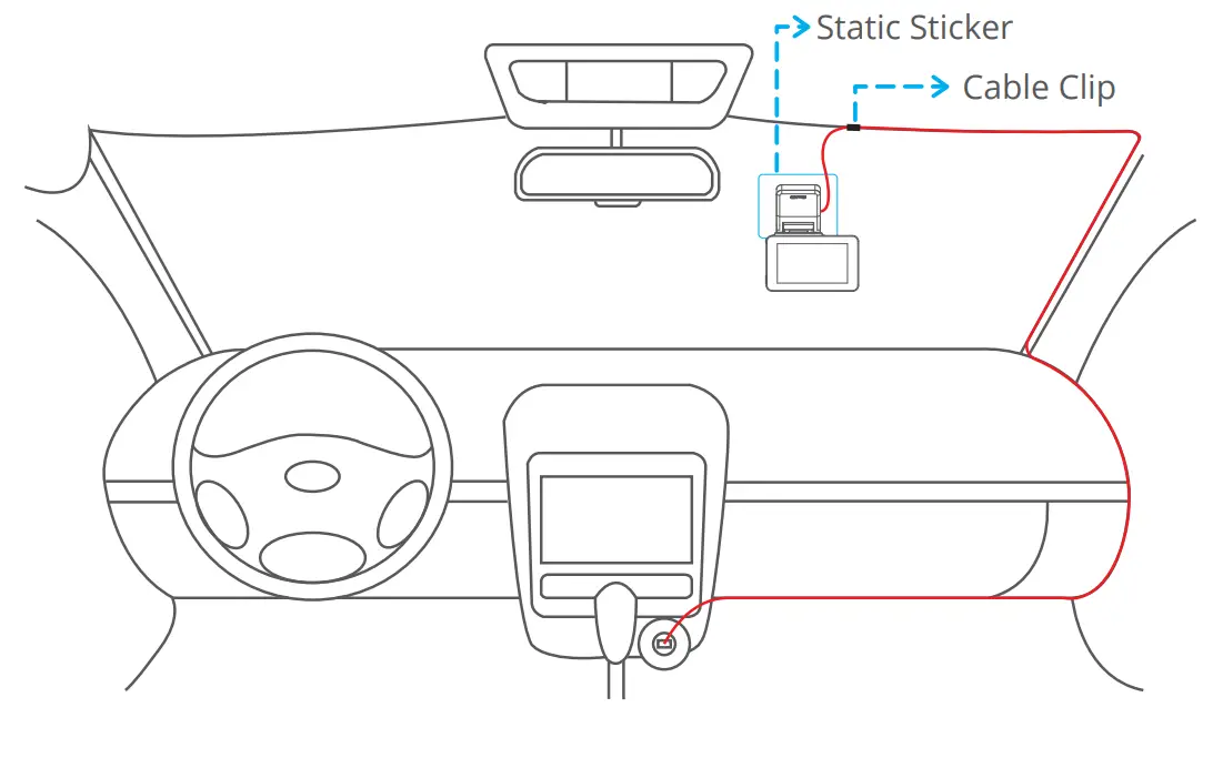 KINGSLIM D4 4K Dual Dash Cam - fig 2