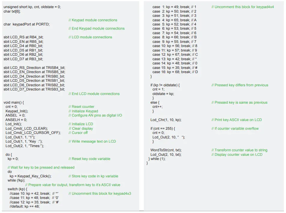 MikroElektronika-Keypad-4x4-Additional-Board-4
