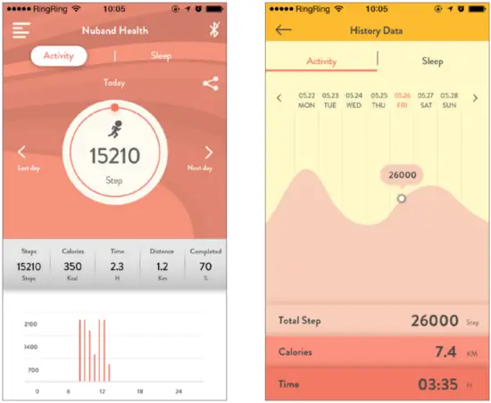 nuband N G0045 Jr Champs Activity and Sleep Tracker - FIG 10