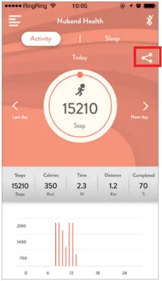 nuband N G0045 Jr Champs Activity and Sleep Tracker - FIG 24