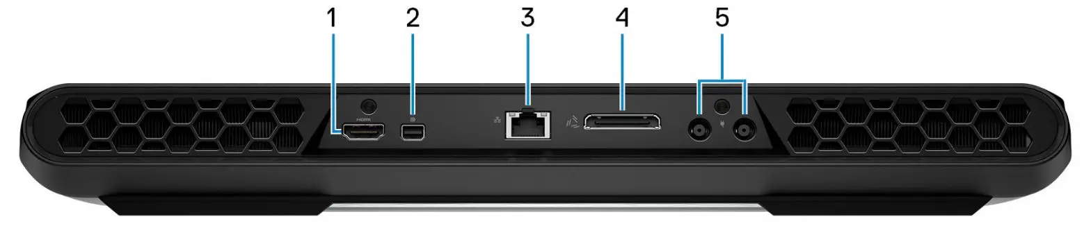 Alienware Area-51m R2 Gaming Laptop Back