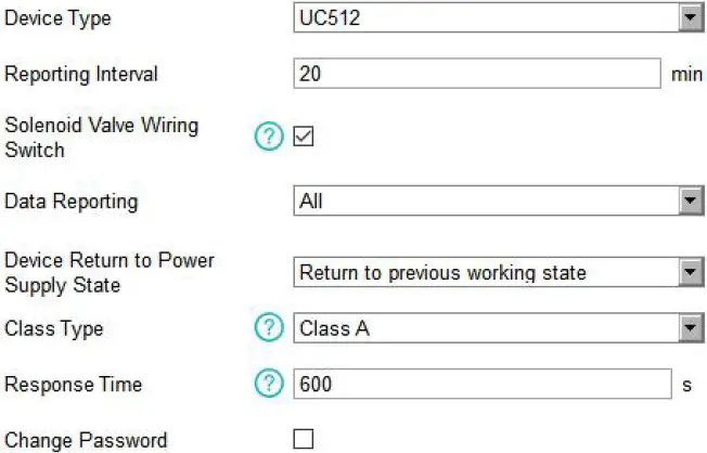 Solenoid Setting