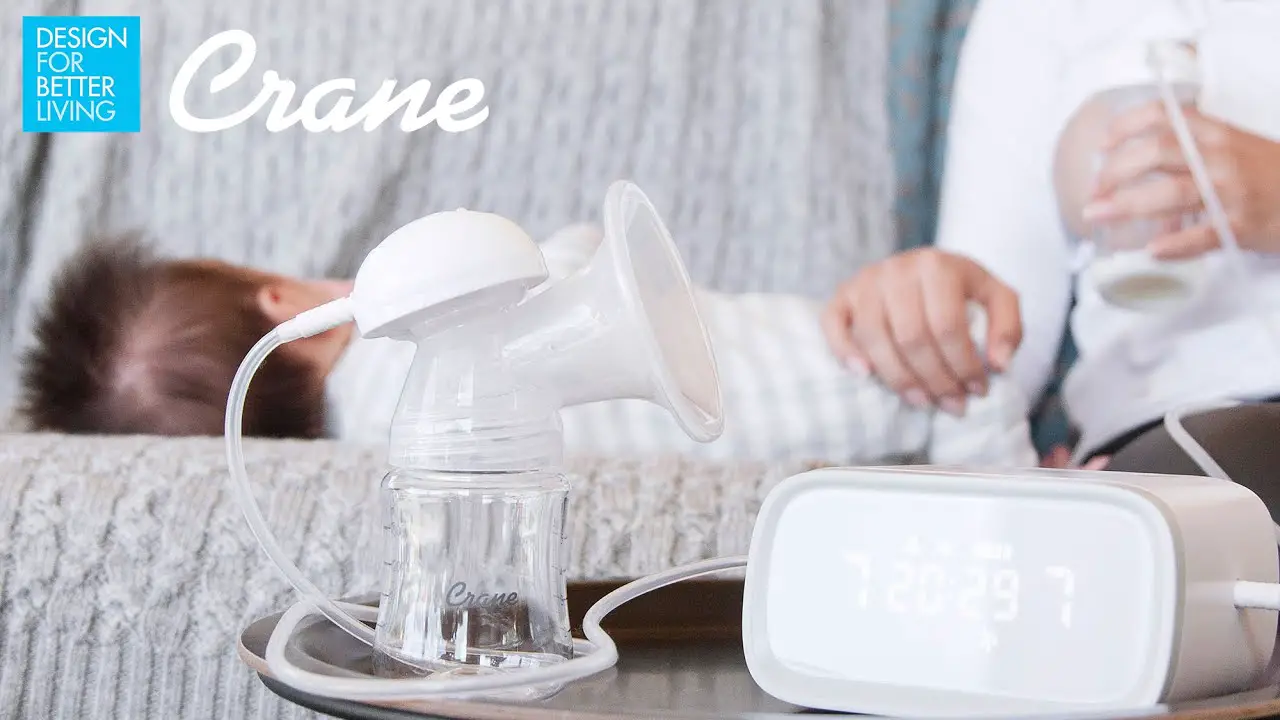 Crane Rechargeable Double Electric Breast Pump User Manual