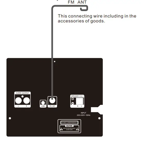 anko 43118007 Bluetooth Micro HIFI System - ICOradioN 3