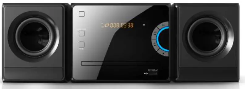 anko 43118007 Bluetooth Micro HIFI System