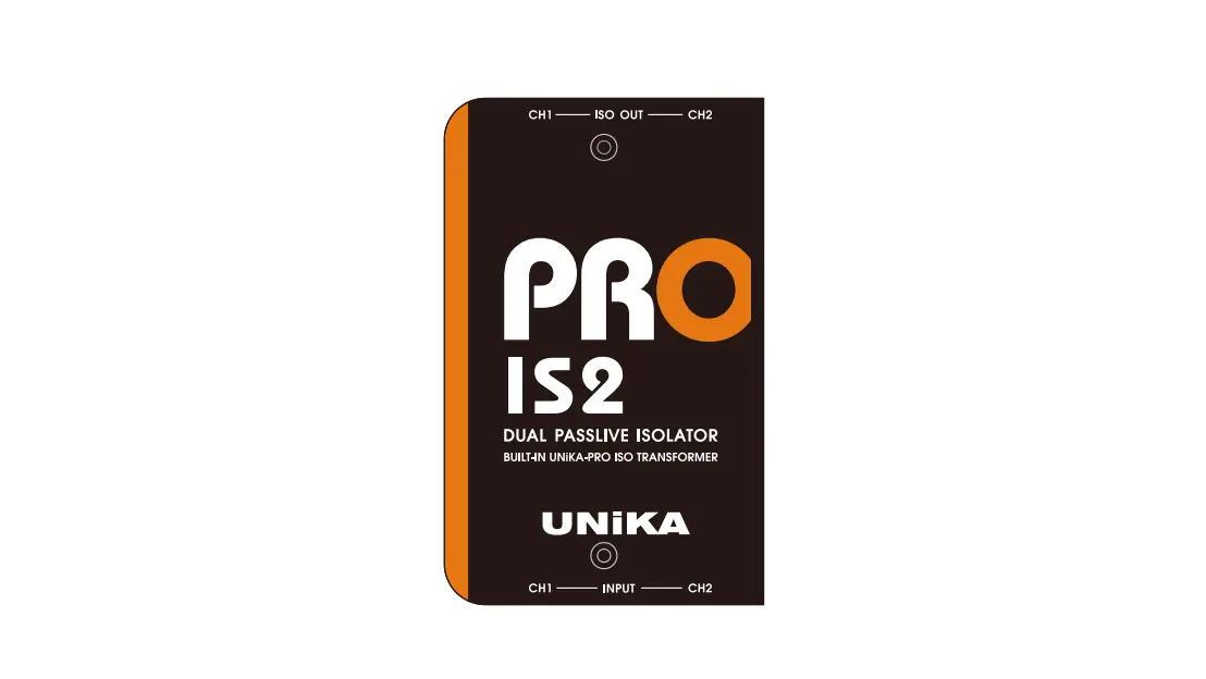 Unika Prois2 Pro Series Audio Interface Design And Dual Passive Iso Transformer User Manual Unika Prois2 Pro Series Audio Interface Design And Dual Passive Iso Transformer User Manual