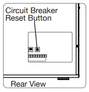SANTA-FE Ultra155 Pint Dehumidifier - Circuit Breaker
