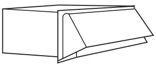 Zephyr ZRP E36BS Roma Pro Wall Mount Range Hood - Duct pieces 16