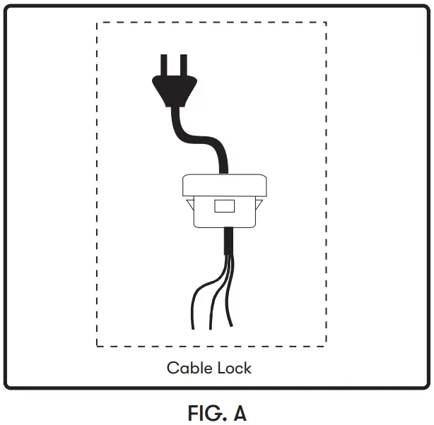 Zephyr ZRP E36BS Roma Pro Wall Mount Range Hood - FIG A