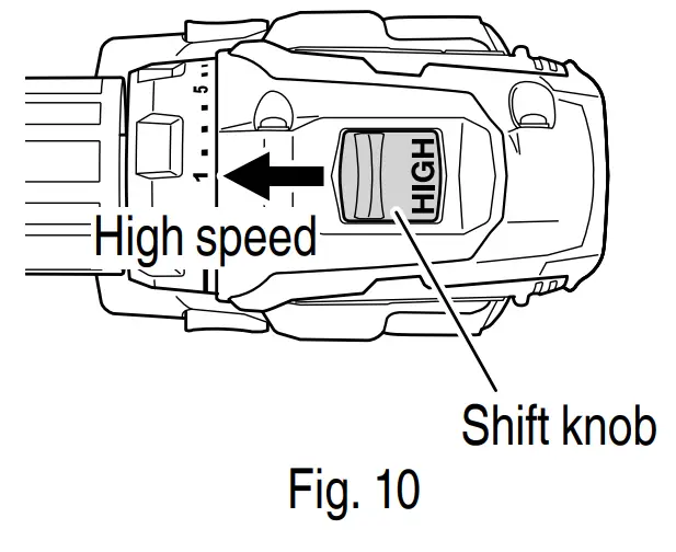 metabo DS 18DDX Cordless Driver Drill - fig 9