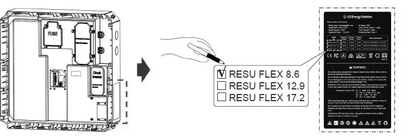 LG RESU-FLEX 8.6-17.9 kWh 48