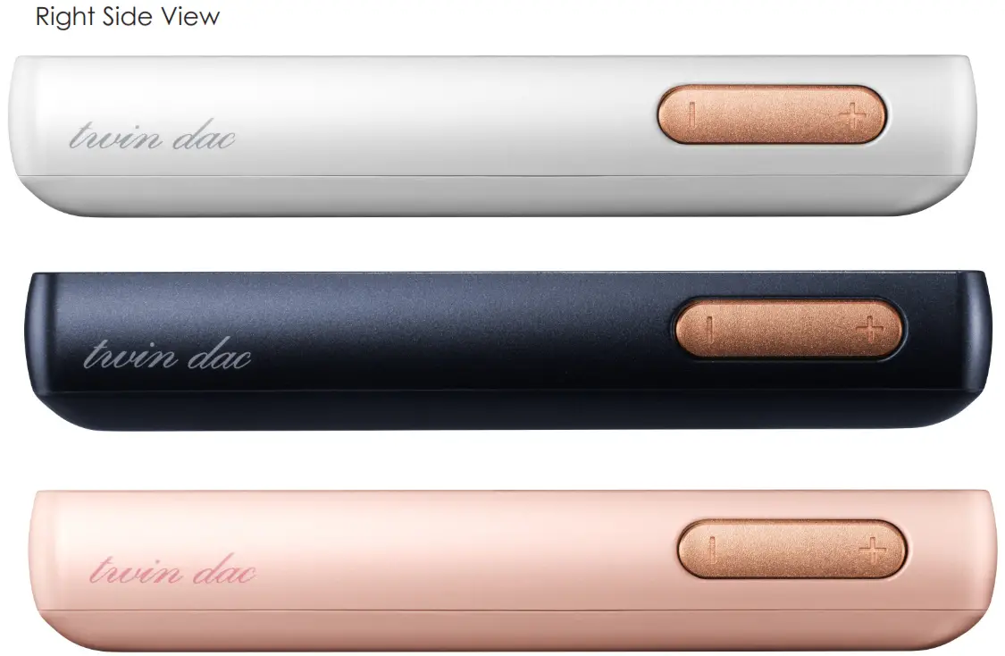 Pioneer Digital Audio Player - Right Side View