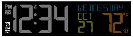 LA CROSSE TECHNOLOGY 617-148TXT Wireless Charging Alarm Clock-12