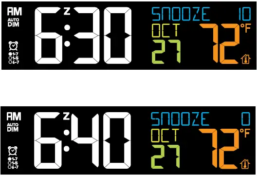 LA CROSSE TECHNOLOGY 617-148TXT Wireless Charging Alarm Clock-15