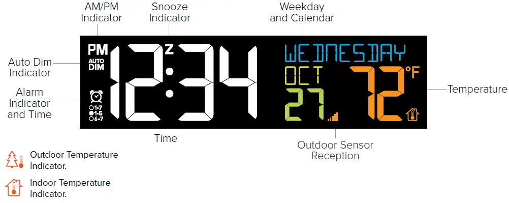 LA CROSSE TECHNOLOGY 617-148TXT Wireless Charging Alarm Clock-6