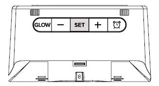LA CROSSE TECHNOLOGY 617-148TXT Wireless Charging Alarm Clock-9