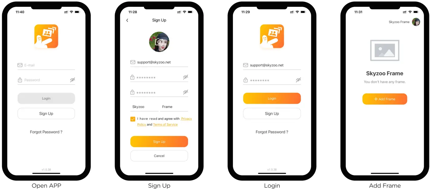 skyzoo M15R2 156 Inch FHD WiFi Digital Photo Frame - Fig 15