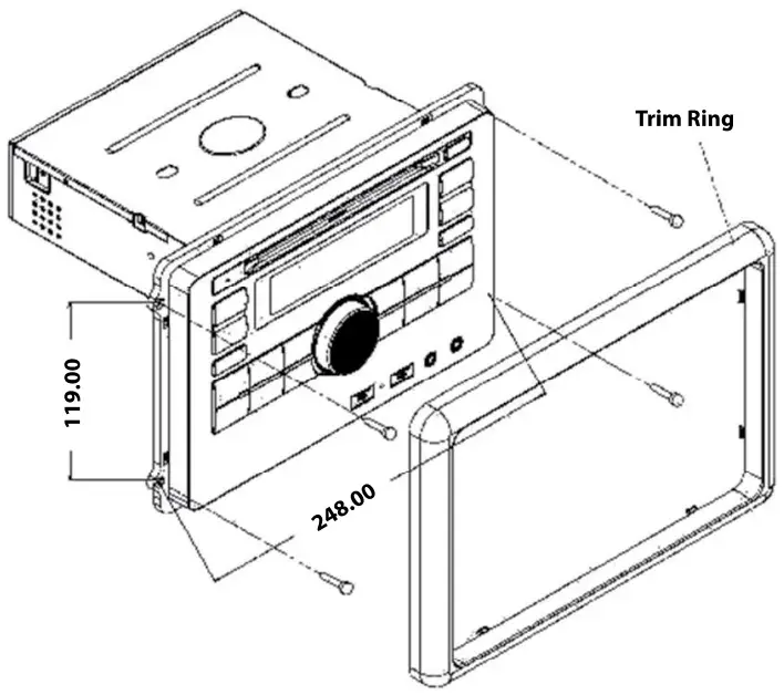 Mounting instruction