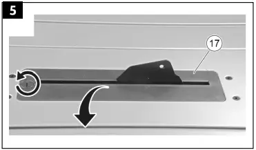MEEC TOOLS 017711 Table Saw with Castors 5