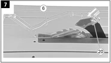 MEEC TOOLS 017711 Table Saw with Castors 7